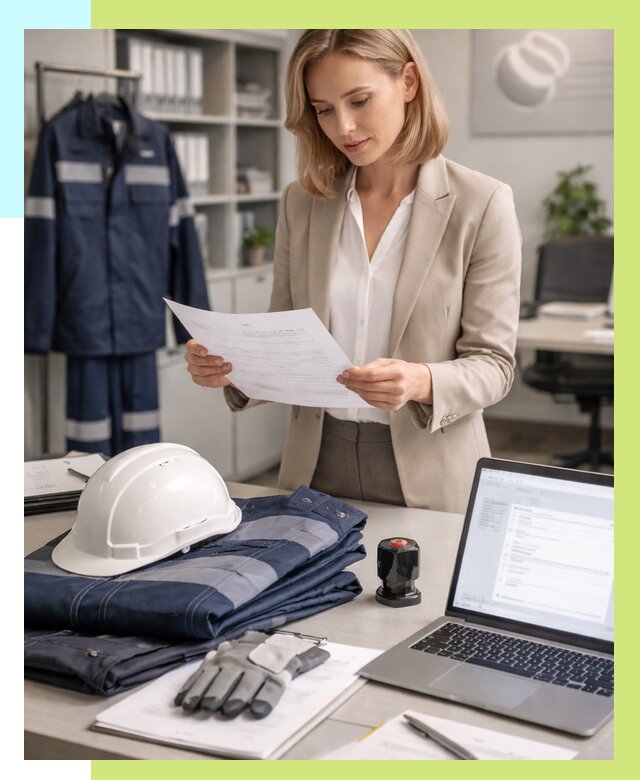 Сертификация спецодежды в Магнитогорске от 7242 р. | Алешин-Мгн