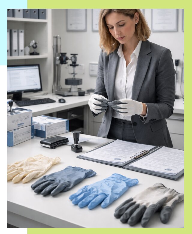 Сертификация перчаток в Магнитогорске от 8793 р. | Алешин-Мгн