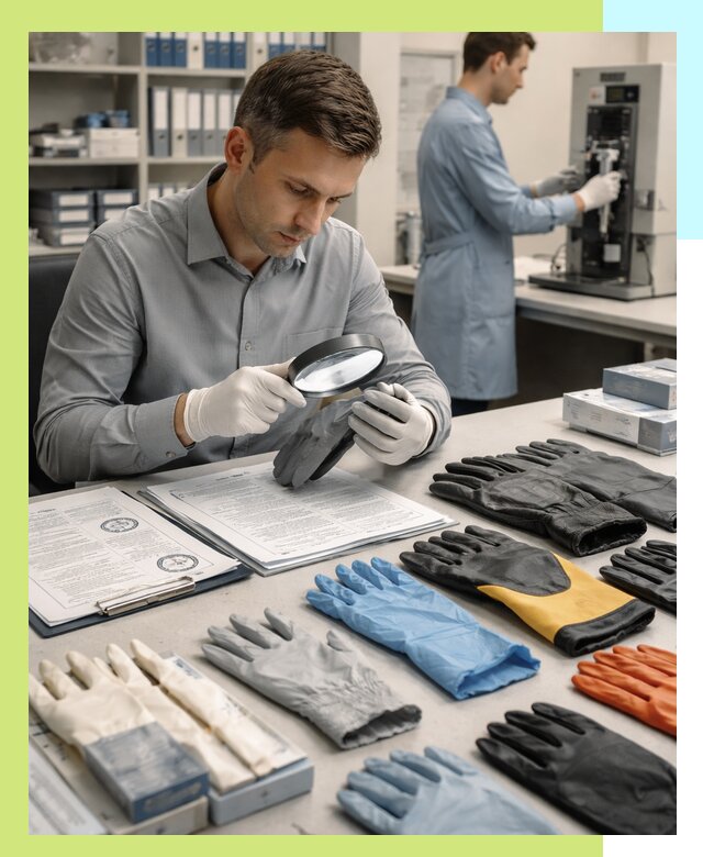 Сертификация перчаток и средств защиты продукции в Магнитогорске