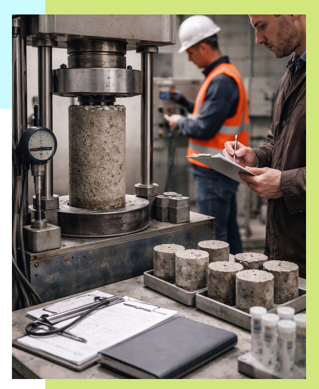 Сертификация бетона в Магнитогорске от 31035 р. сертификат | Алешин-Мгн