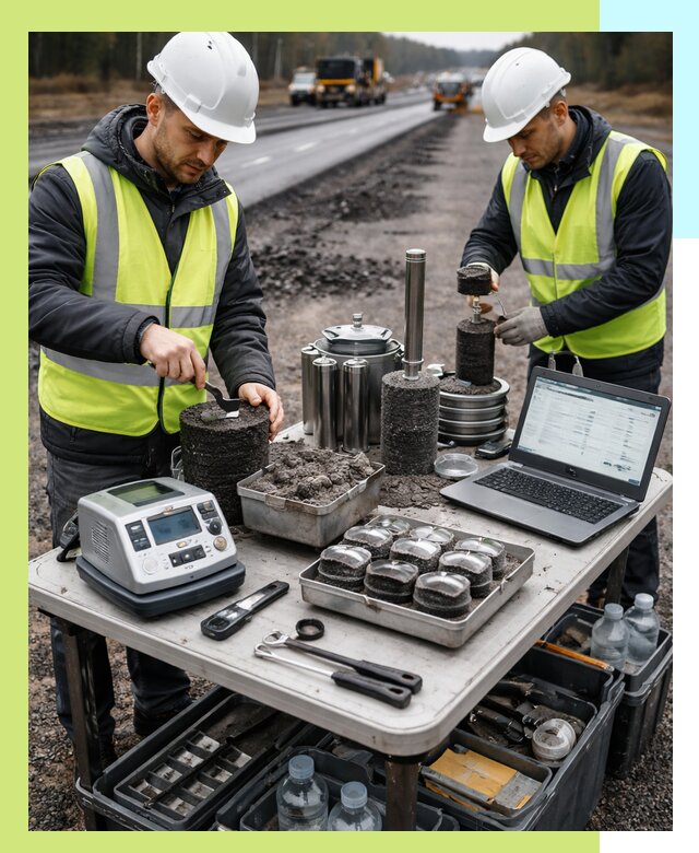 Сертификация асфальта: испытания и подтверждение в Магнитогорске