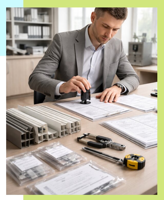 Сертификация ПВХ продукции в Магнитогорске от 8793 р., Алешин-Мгн