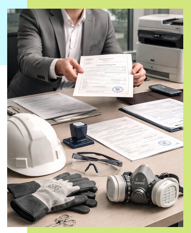 Сертификация СИЗ в Магнитогорске от 15518 р. | Алешин-Мгн оформить