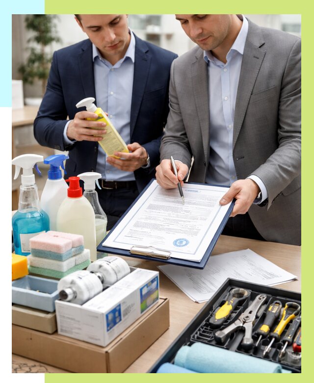 Сертификация хозяйственных товаров в Магнитогорске, от 18621 р. |Алешин-Мгн