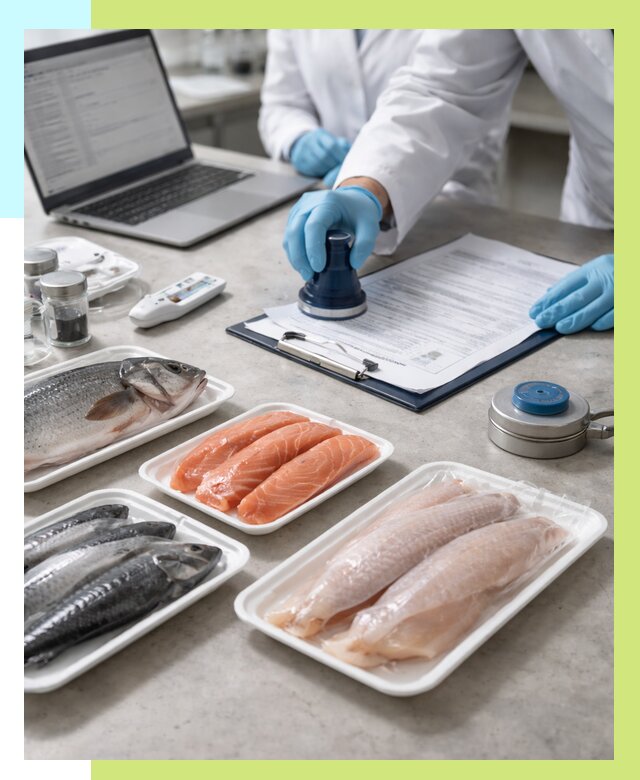 Сертификация рыбы и сертификат в Магнитогорске от 15518 р. | Алешин-Мгн