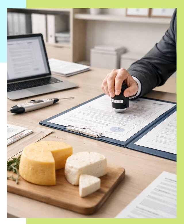 Сертификация сыров в Магнитогорске от 15518 р | Сертификат на сыр Алешин-Мгн