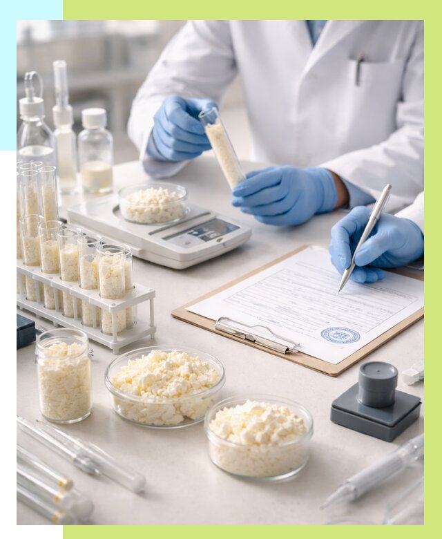 Сертификация творога в Магнитогорске от 12414 р. под ключ | Алешин-Мгн