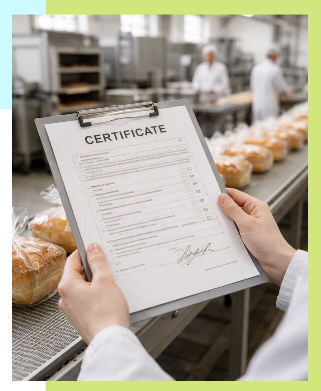 Сертификация хлеба, ТУ и декларация в Магнитогорске от 12414 р. | Алешин-Мгн