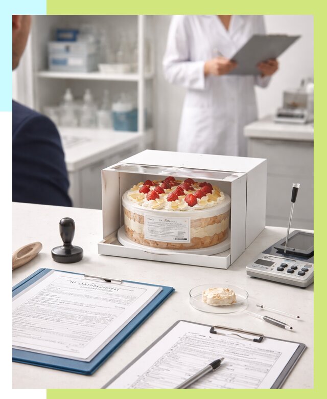 Сертификация тортов в Магнитогорске от 9311 р. заказать | Алешин-Мгн