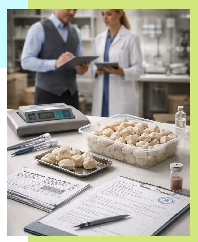 Сертификация пельменей в Магнитогорске от 15518 р. срочно | Алешин-Мгн