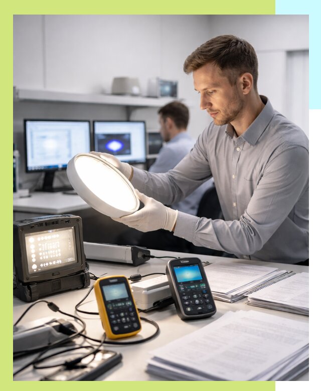 Сертификация светильников в Магнитогорске: испытания и оформление