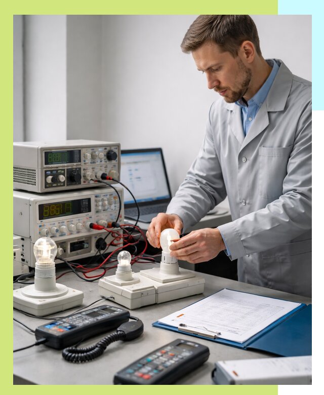 Сертификация ламп и светильников в Магнитогорске по нормативам