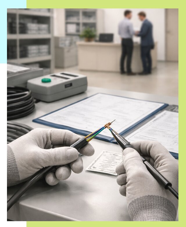 Сертификация провода в Магнитогорске от 18621 р. в Алешин-Мгн