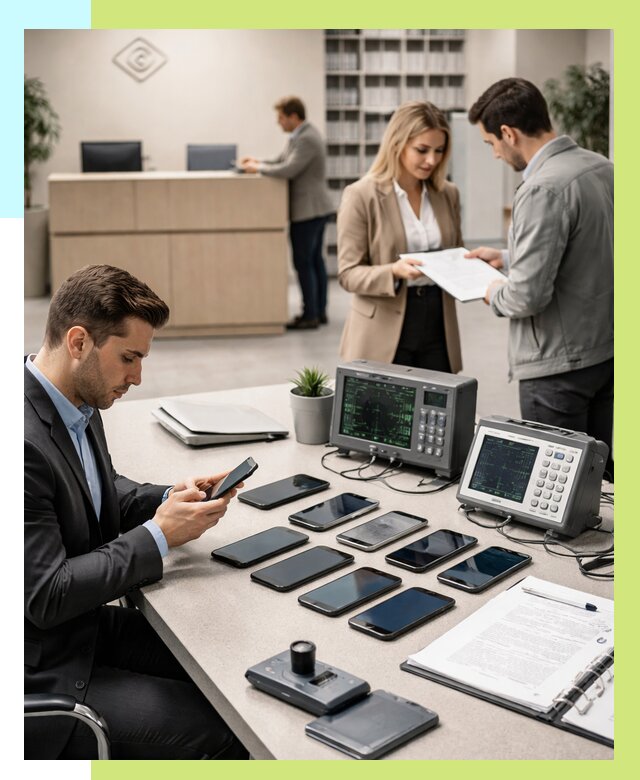 Сертификация телефонов в Магнитогорске от 25863 р. под ключ | Алешин-Мгн