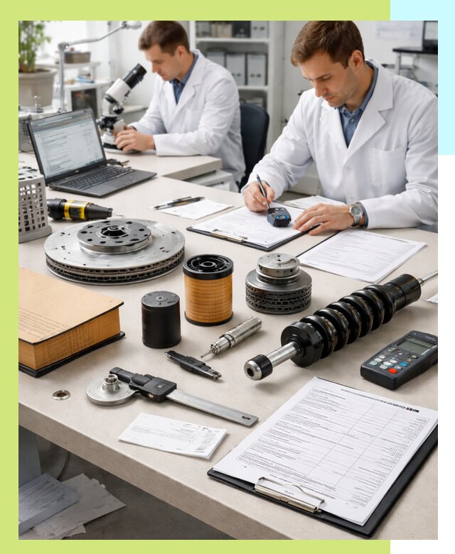 Сертификация автозапчастей и комплектующих в Магнитогорске по ГОСТ