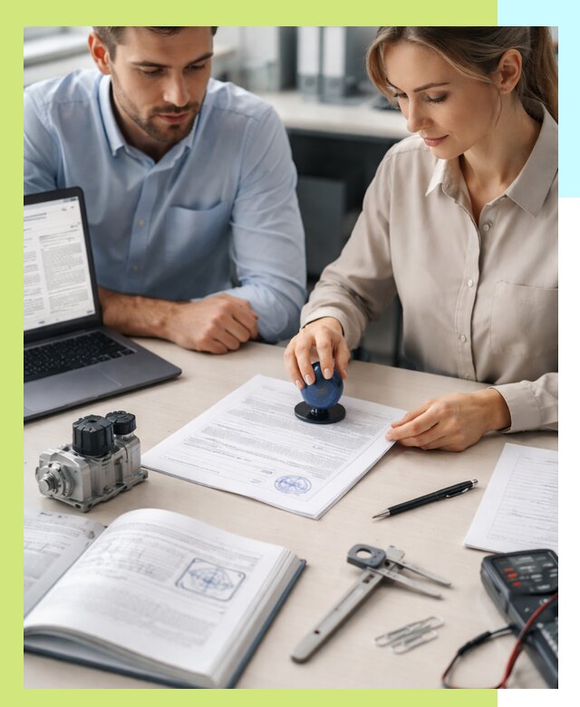 Выдача паспорта изделия и техническая экспертиза продукции в Магнитогорске