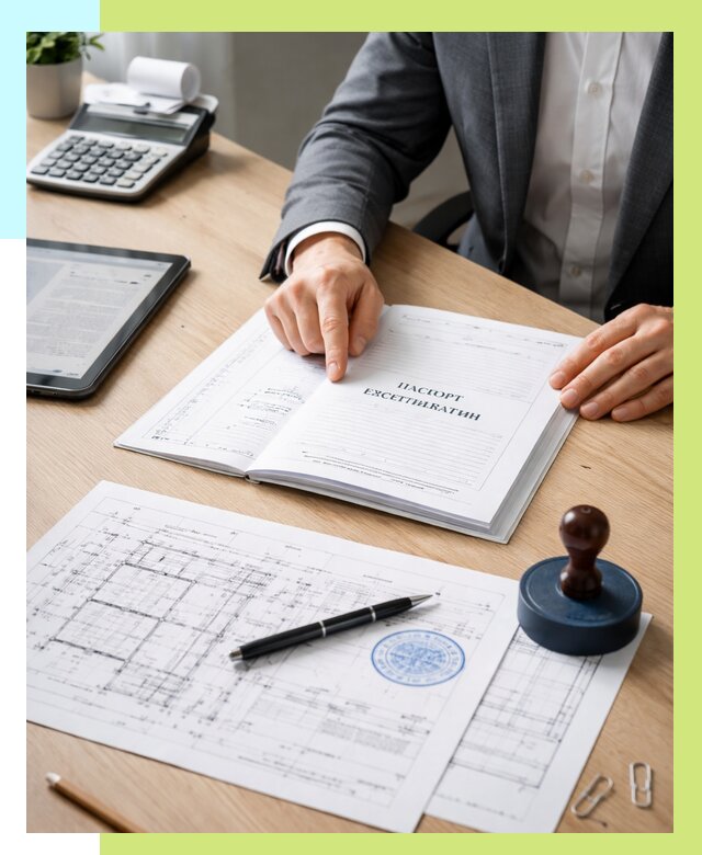 Паспорт эксплуатации в Магнитогорске под ключ от 4655 р. Алешин-Мгн