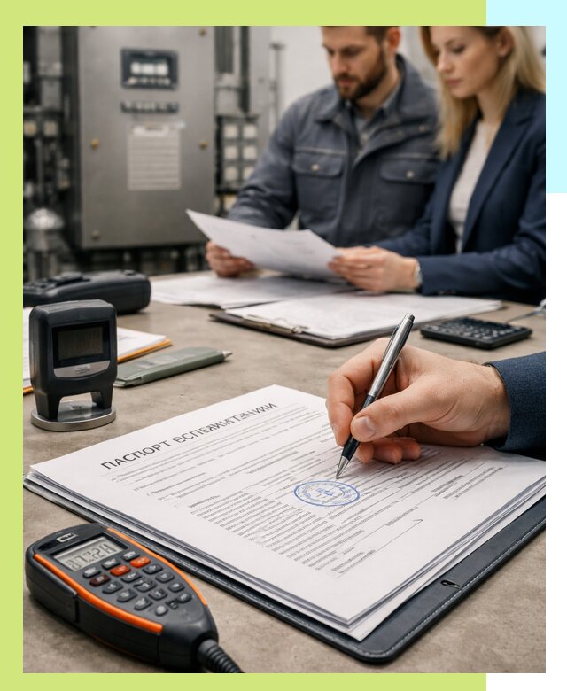 Оформление паспорта эксплуатации оборудования в Магнитогорске