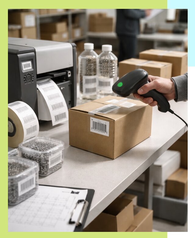 Штрихкодирование продукции и маркировка для продажи в Магнитогорске