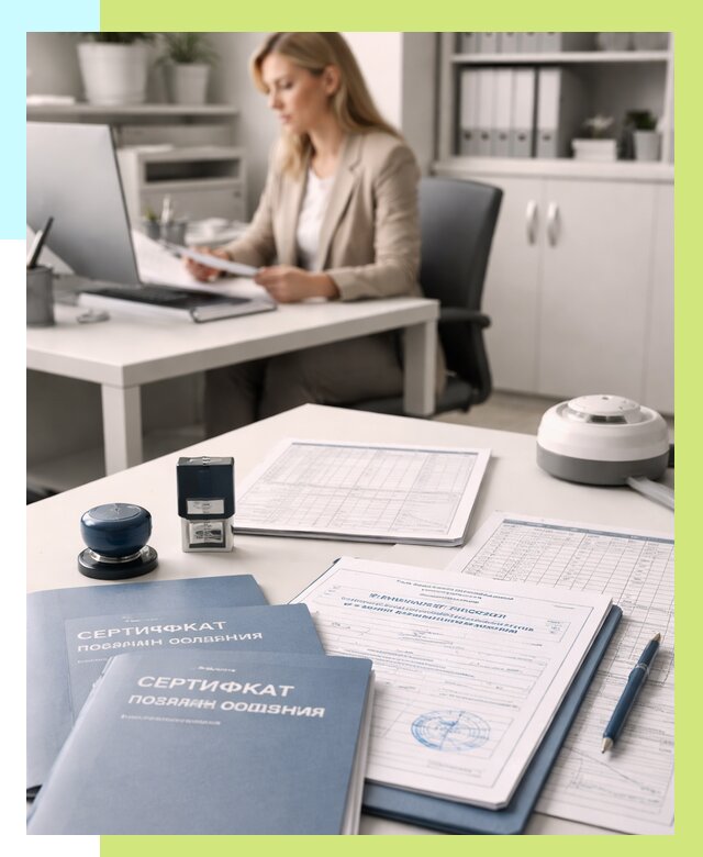 Сертификаты пожарной безопасности в Магнитогорске от 15518 р. | Алешин-Мгн