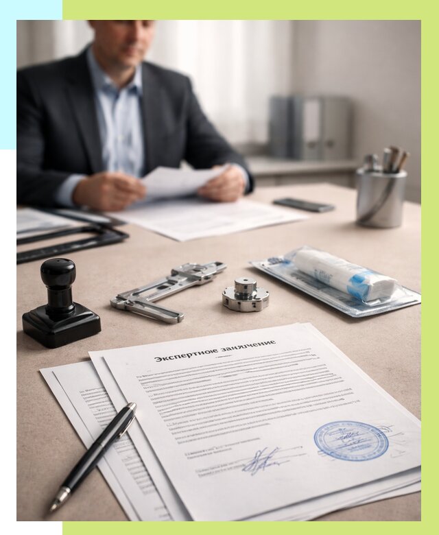 Экспертное заключение на продукцию в Магнитогорске от 8793 р. | Алешин-Мгн