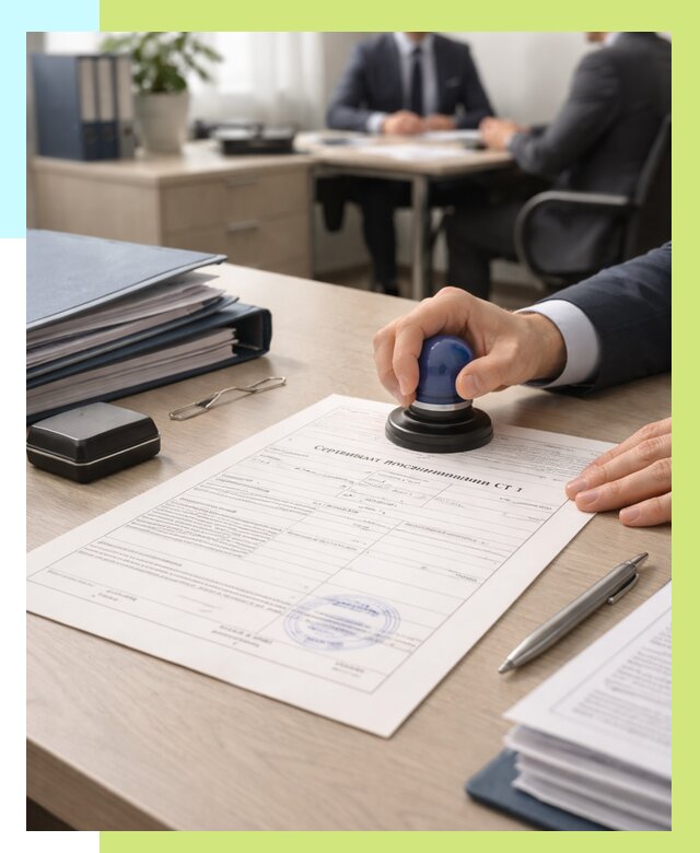 Сертификат происхождения СТ 1 в Магнитогорске от 4655 р. | Алешин-Мгн