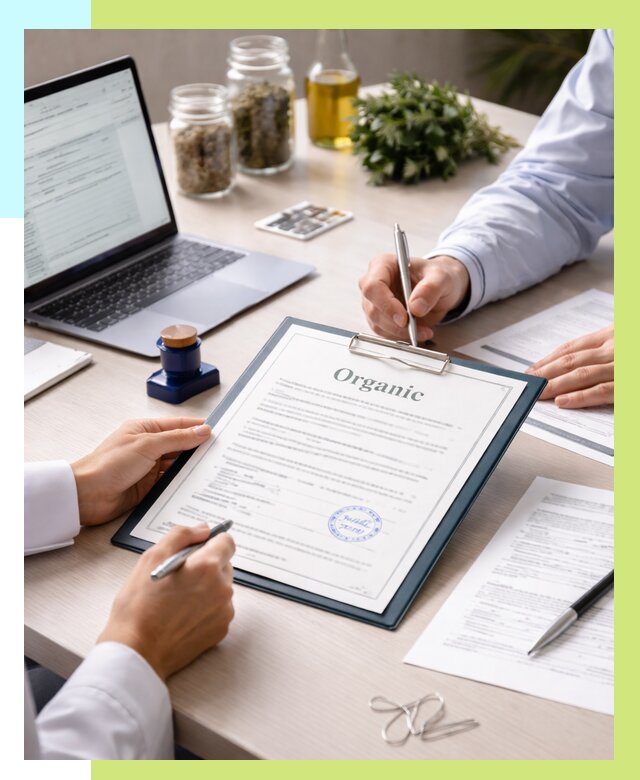 Оформление сертификат органик в Магнитогорске от 31035 р. | Алешин-Мгн
