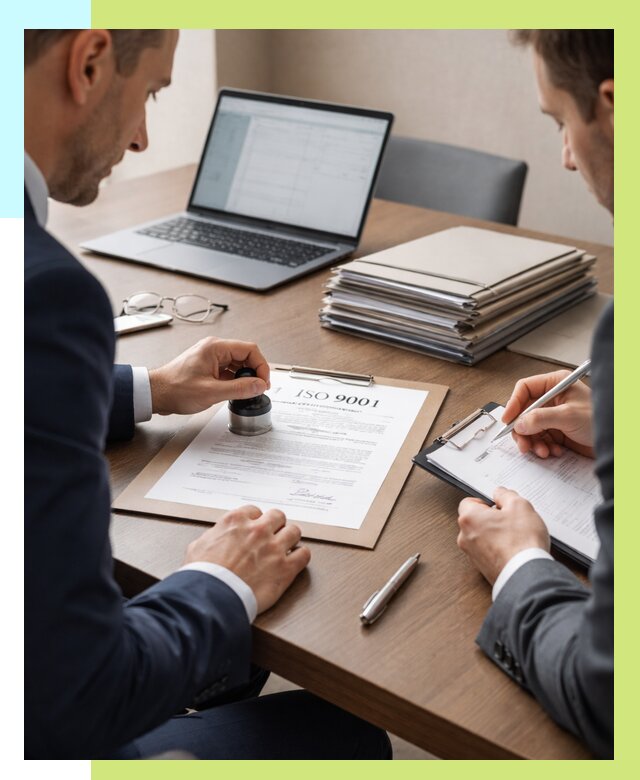 Сертификат ISO 9001 в Магнитогорске купить от 82760 р. | Алешин-Мгн