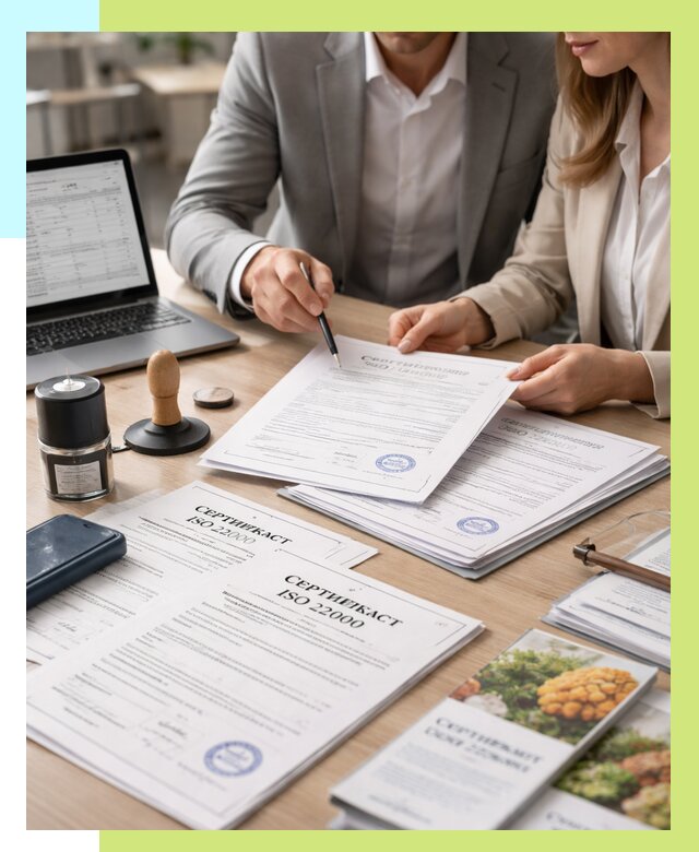 Сертификат ISO 22000 в Магнитогорске от 41380 р. под ключ | Алешин-Мгн