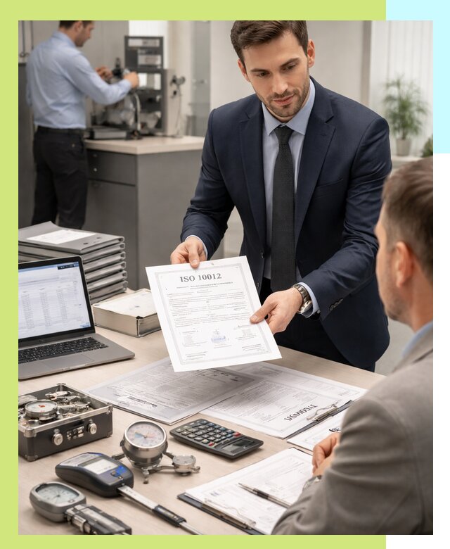 Выдача сертификата ISO 10012 по требованиям метрологии в Магнитогорске