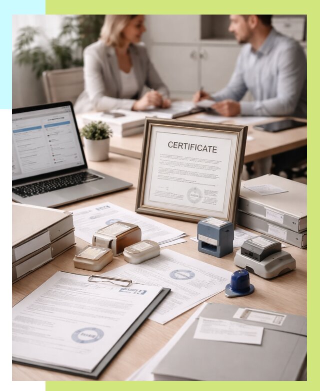 Сертификация компании в Магнитогорске от 46553 р. | Алешин-Мгн — заказ